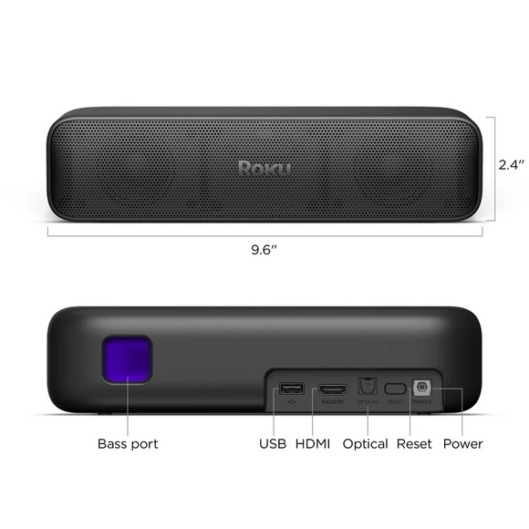 NEW✨Roku Streambar SE Black - Picture 4 of 8